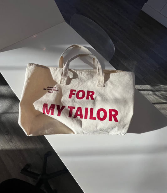 FOR MY TAILOR tote bag